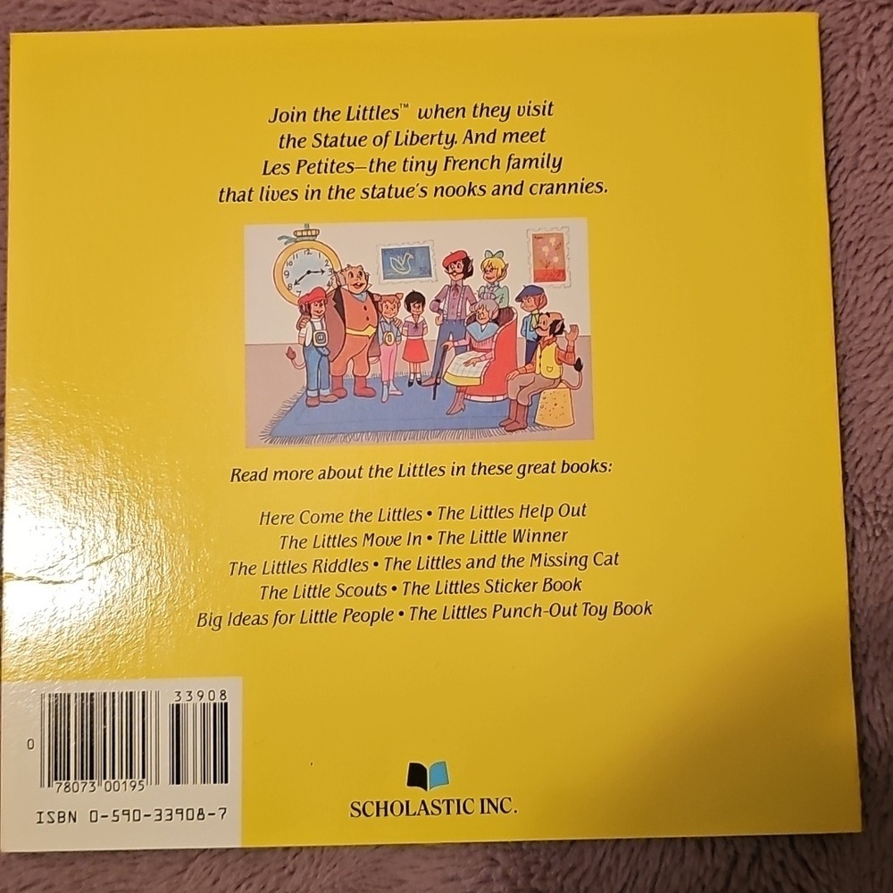 The Littles Visit the Statue of Liberty Book - Picture 3 of 3